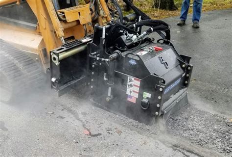 skid steer planer 18in|skid steer mounted cold planer.